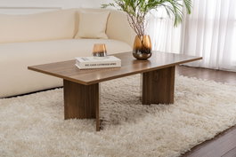 Nordure Sabin Mesa de Café Nogal